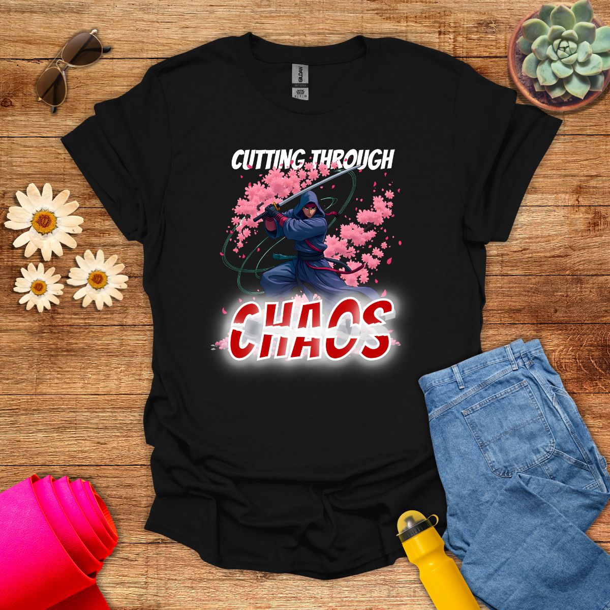 Cutting Through Chaos Inspirational T-Shirt