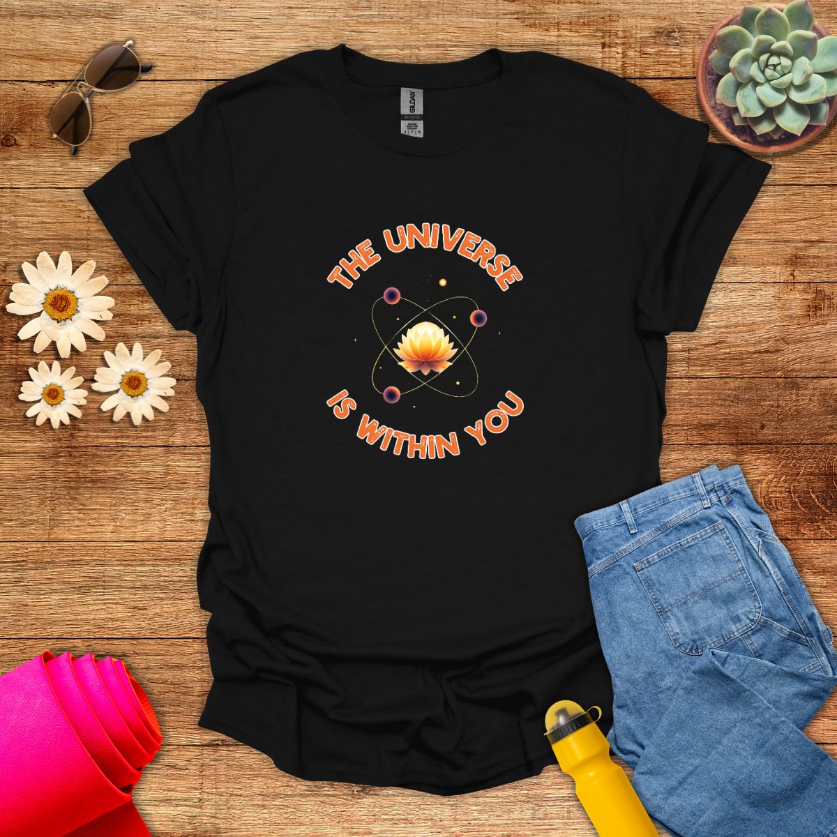 The Universe Is Within You Inspirational T-Shirt