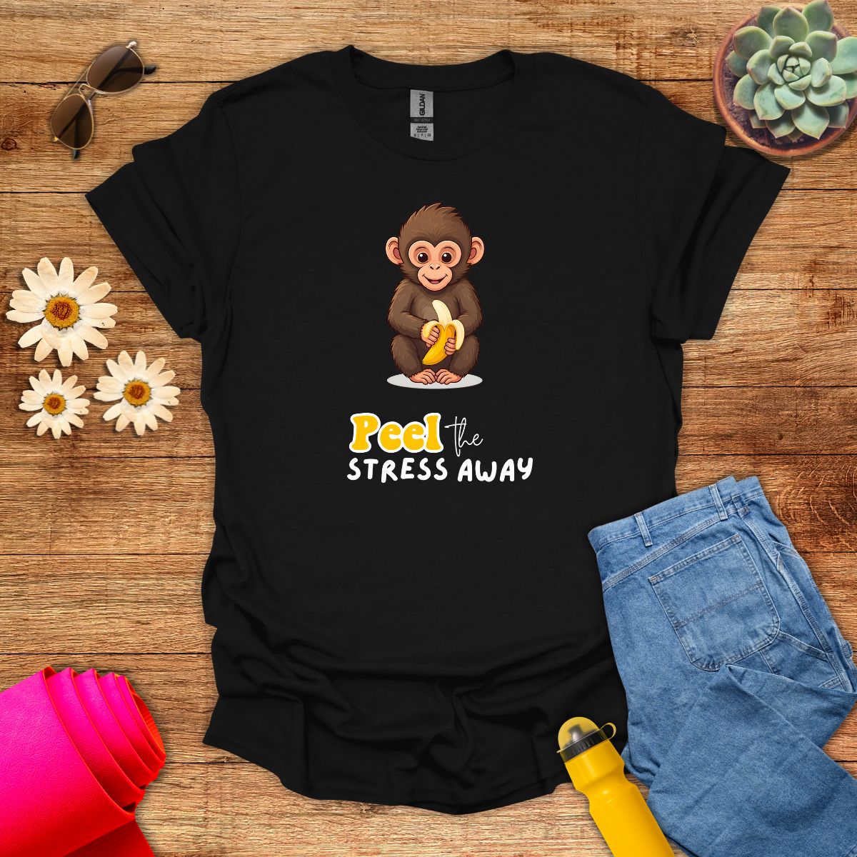 Peel the Stress Away Meditation T-Shirt