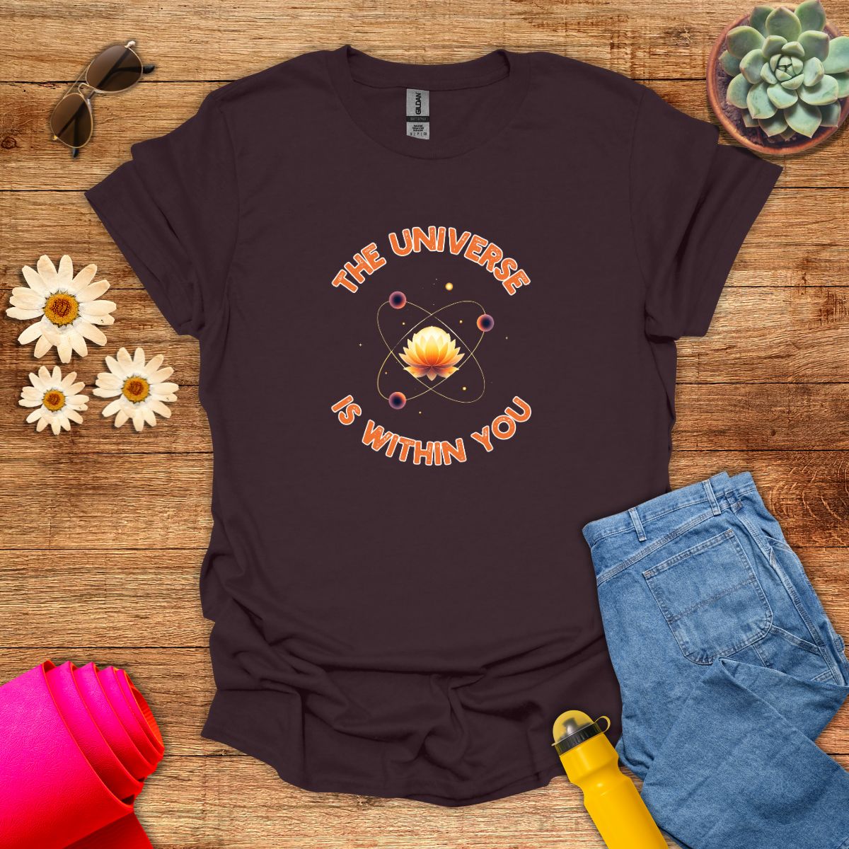 The Universe Is Within You Inspirational T-Shirt