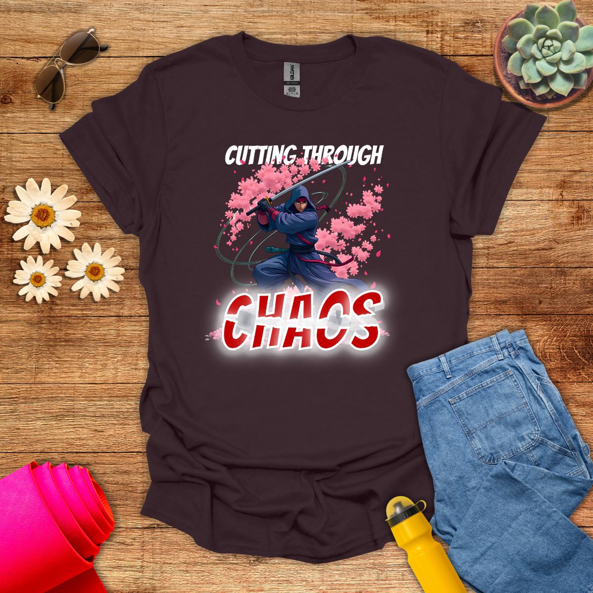 Cutting Through Chaos Inspirational T-Shirt