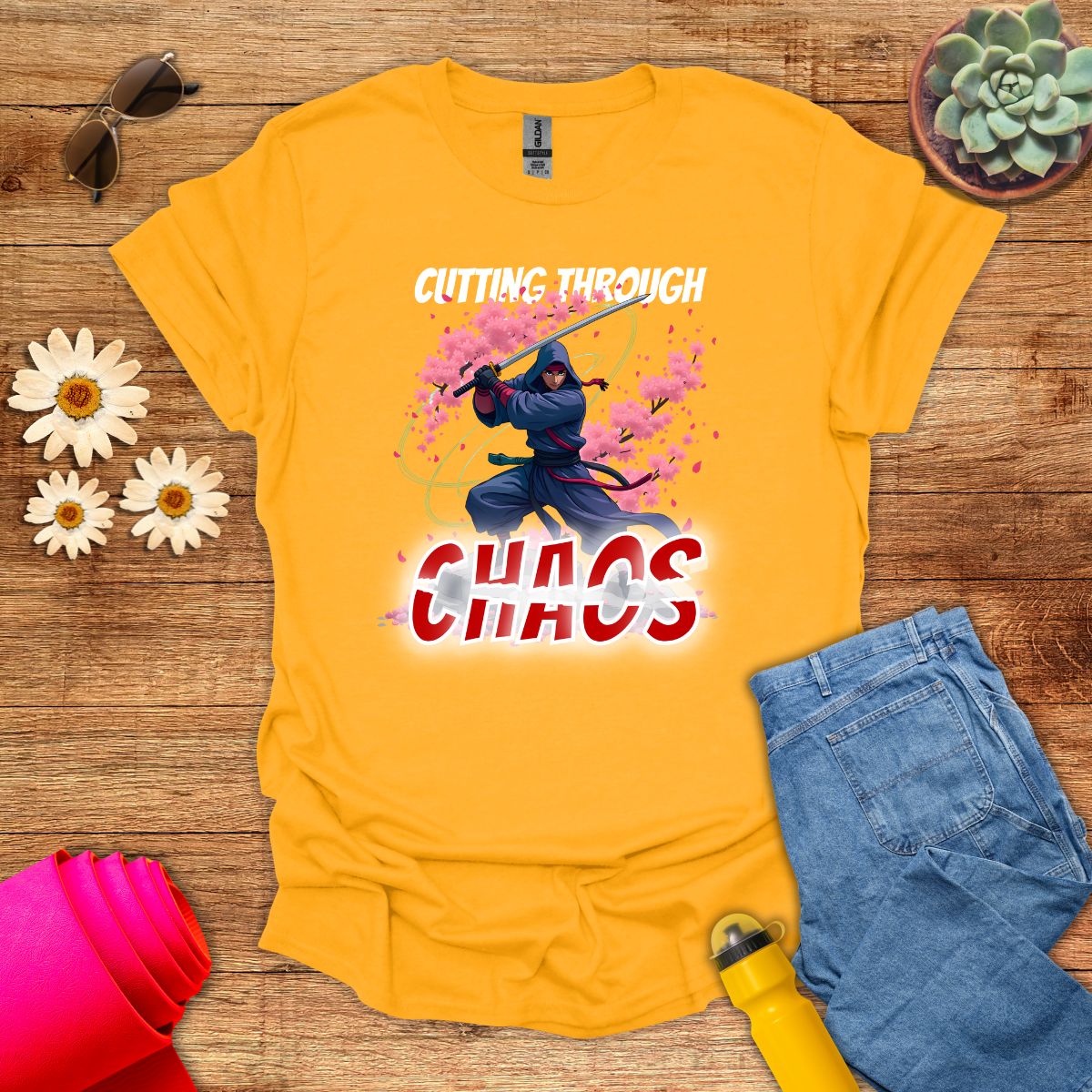 Cutting Through Chaos Inspirational T-Shirt