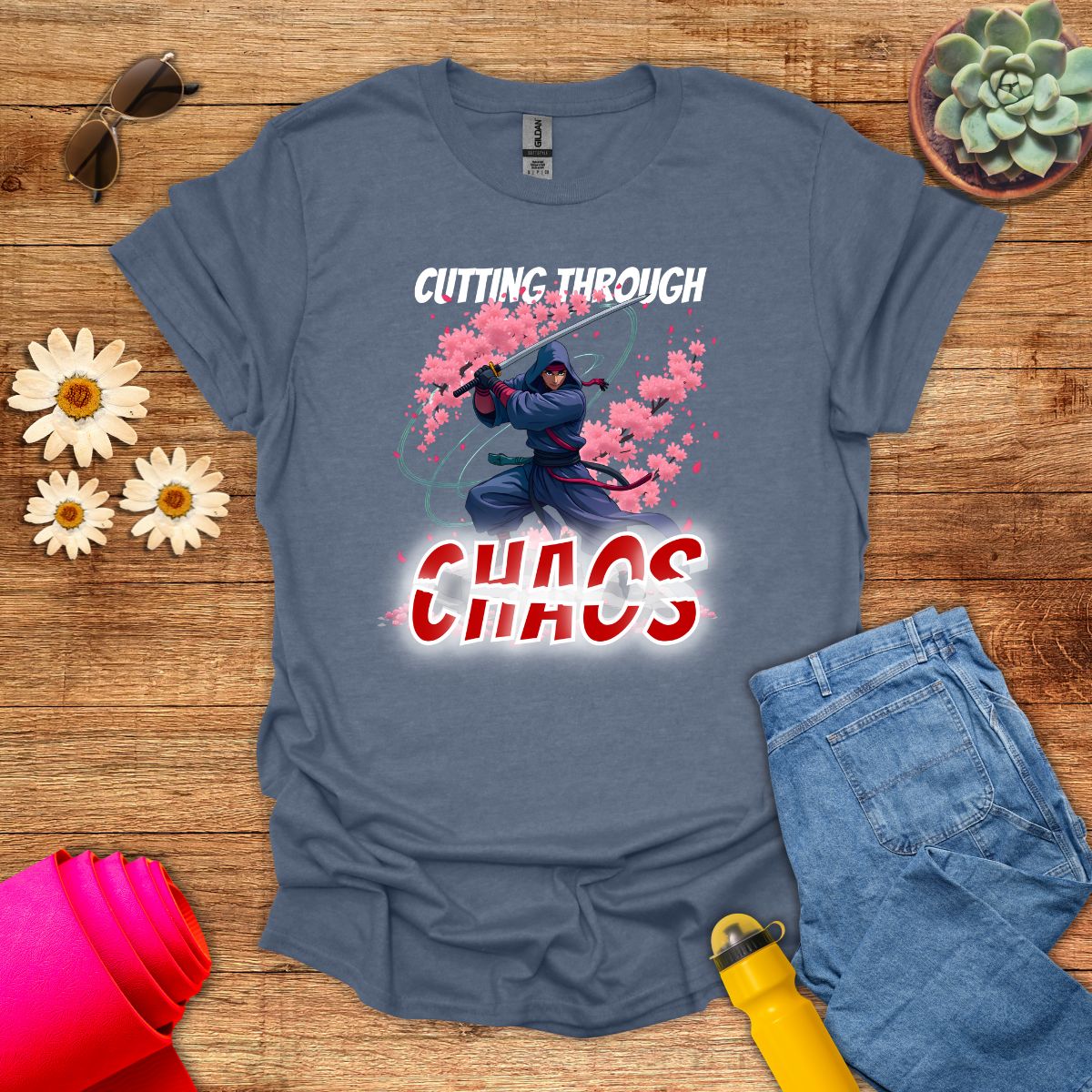 Cutting Through Chaos Inspirational T-Shirt