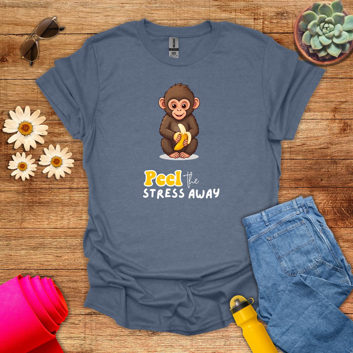 Peel the Stress Away Meditation T-Shirt