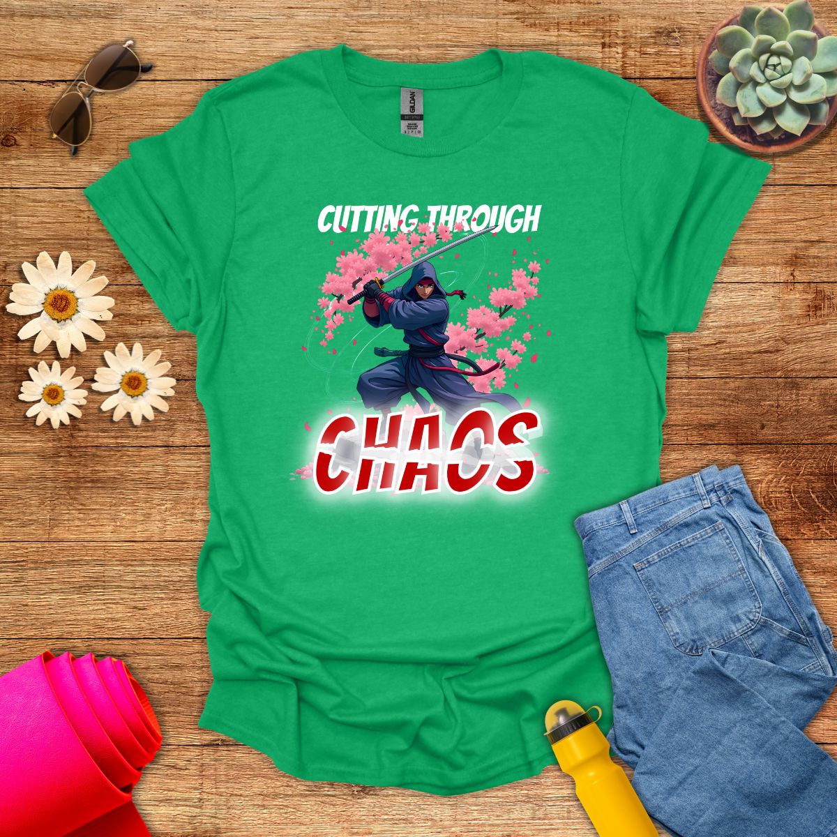 Cutting Through Chaos Inspirational T-Shirt