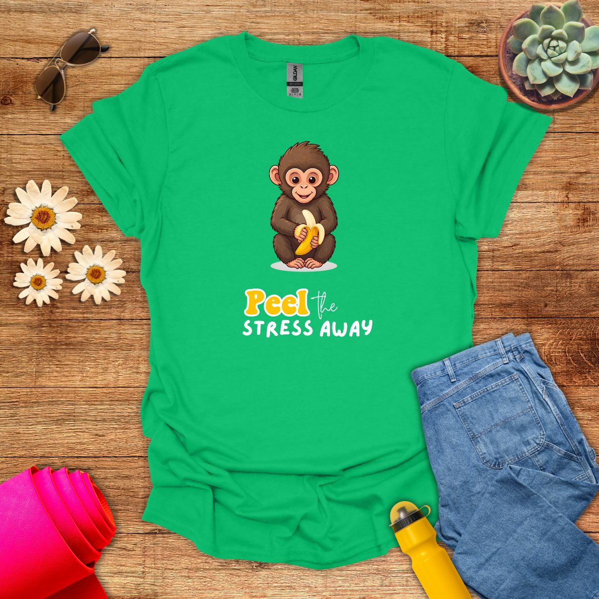 Peel the Stress Away Meditation T-Shirt