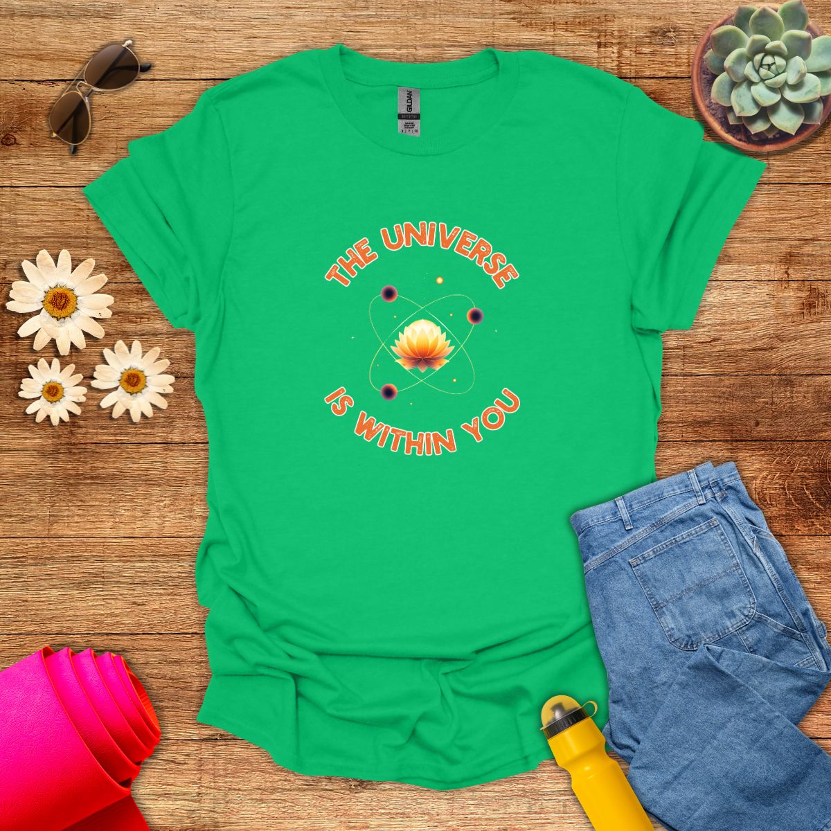 The Universe Is Within You Inspirational T-Shirt