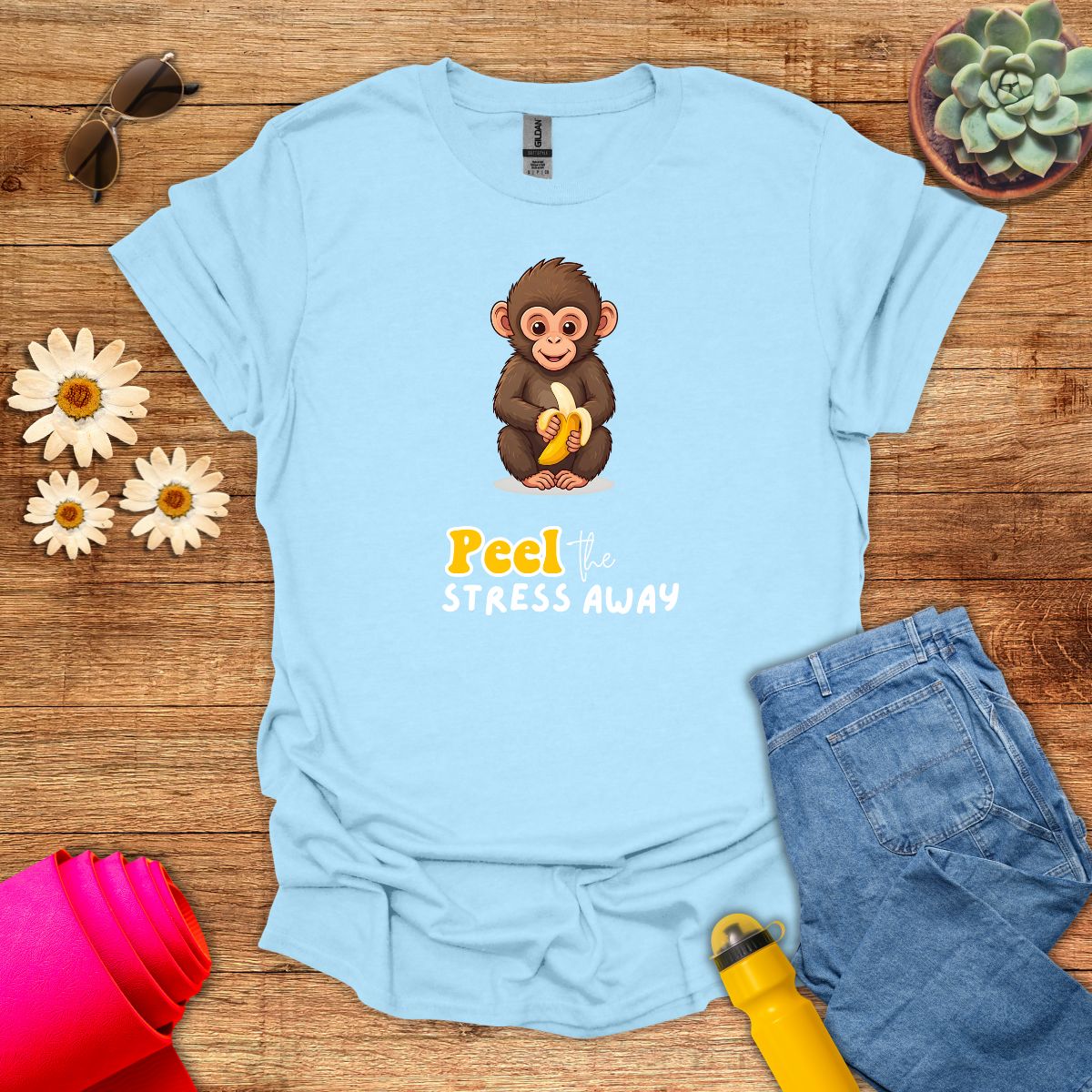 Peel the Stress Away Meditation T-Shirt