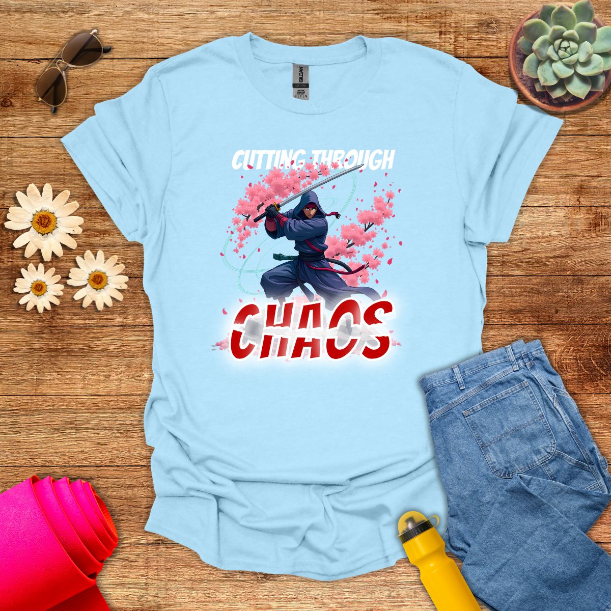 Cutting Through Chaos Inspirational T-Shirt