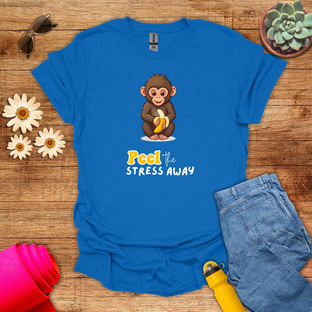 Peel the Stress Away Meditation T-Shirt