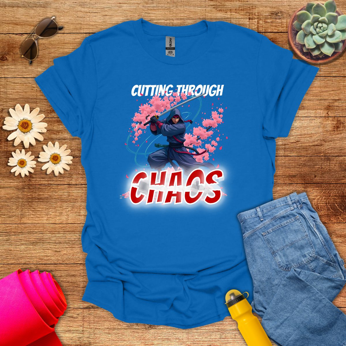 Cutting Through Chaos Inspirational T-Shirt