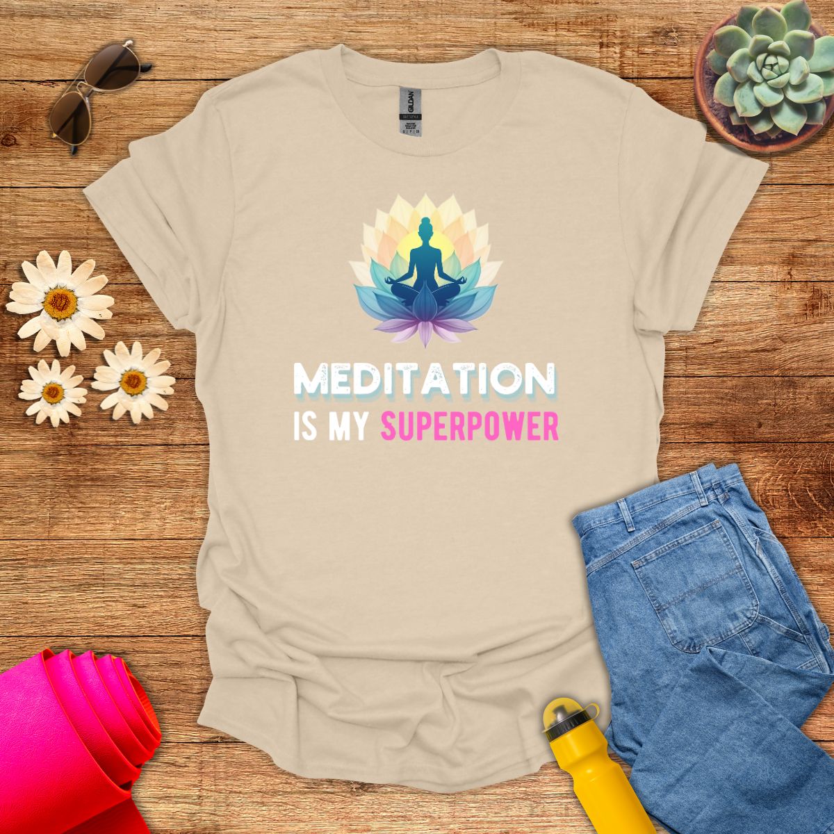 Meditation Is My Superpower T-Shirt