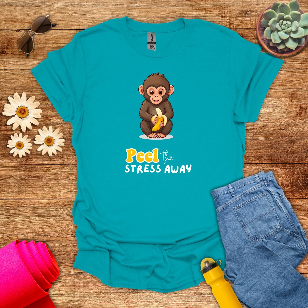 Peel the Stress Away Meditation T-Shirt